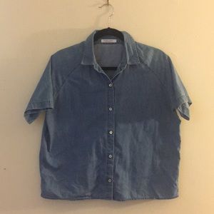 Everlane Chambray Top